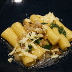 SALONE 2007 - 栗とラルド、ポルチーニソテーで和えたマッケロンチーニ 　