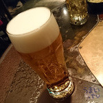 べったこ亭 - 「生ビール」 ５５０円