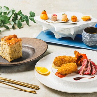 選べるメインのランチやコースで少し贅沢なランチタイムを♪