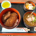 おおまき屋 - 料理写真:カツ丼セット　おろし