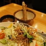 ごま屋ちゅう兵衛 - 野菜のサラダ 　842円