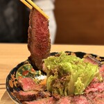京洛燒肉Yabu - 和牛炙燒刺身