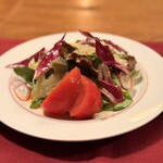 Restaurant Corsica - ミニサラダ