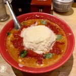 九十九ラーメン - トマトチーズ