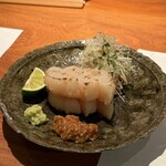 びんびや - ホタテ貝柱あぶり