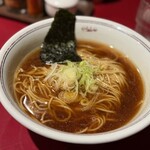 らーめん えにし - 素（スッピン）醤油　750円