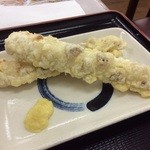 山田うどん - ちくわの磯辺揚げ