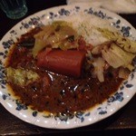 本石亭 - キーマカレー900円