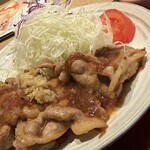大戸屋 - 料理写真:豚肩ロースの生姜焼き(UP)