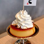 棋の音Cafe - かためのクラシックプリン