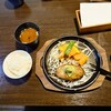 ふぅわ黒毛和牛ハンバーグ - わさびと伊賀醤油定食