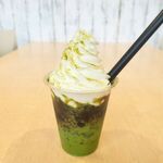 みやじマリンキッチン - 瀬戸内ラテ
（抹茶＆コーヒーゼリー）