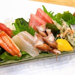 弥助鮨 - 刺身盛り合わせ