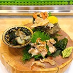 弥助鮨 - さざえ刺身