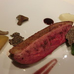 レザン ドール - 肉料理は鴨胸肉のロースト