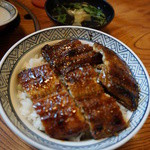 魚仲 - うな丼には肝吸い付き