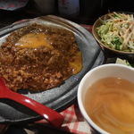 鳥きち - 鶏肉の荒挽き特製キーマカレー800円