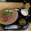 和食バル 音音 - 牛トロモッツァレラ丼
