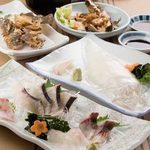 食事処マルタ活魚 - 料理写真:何にしようかまよったらまずはこれを‼おまかせコース