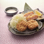 かつアンドかつ - ３種の海老のプリプリかつとヒレかつ膳