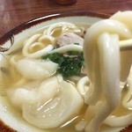 手のべうどん しらいし - 角煮とかぶうどん（季節限定）