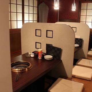 全席半個室＆掘りごたつでゆったり宴会◎