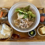 shichiri食堂 - 料理写真:つゆしゃぶ定食