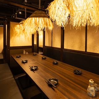 全席扉付き個室で様々なシーンに対応できます