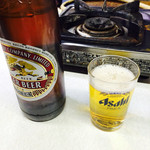 たつ屋 - 瓶ビール麒麟