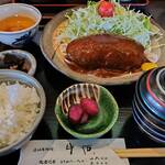 レストラン 牛石 - ハンバーグ定食