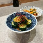 中華酒場 ジャッキー飯店 - ピリ辛きゅうり　480円
