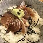 OHASHI - バチマグロ　脳天（ハチノミ）のミニ漬け丼