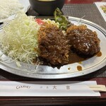 洋食 大吉 - 昔風メンチカツ