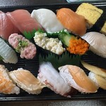 小僧寿し - 料理写真:小僧(15貫) 1188円