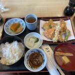 天えい - 料理写真:天ぷら定食