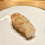 ひとつ - ⑪ 赤海老の昆布じめ