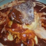 10時間オムライス専門店 ビストロ かぼちゃのNABE - 10時間オムライス