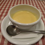 10時間オムライス専門店 ビストロ かぼちゃのNABE - かぼちゃのポタージュ
