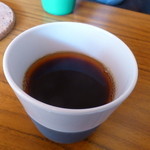 くりま珈琲焙煎所 - 2015.02　試飲させてもらったエチオピアの豆、好みに合わせて少し薄め