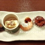 Ichikiri - ヒレカツ定食の前菜