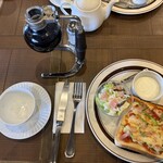 倉式珈琲店 - 料理写真:ピザトーストモーニング