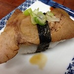 ラーメン神山 - H.27.2.14.夜 特製にぎりチャーシュー一貫 150円