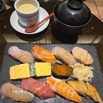 宮城之魚與赤醋之壽司 魚是下酒菜 仙台PARCO2店