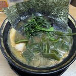 ラーメン林家 - クキワカメラーメン(麵少なめ)！