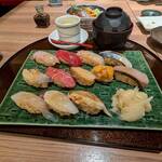 宮城之魚與赤醋之壽司 魚是下酒菜 仙台PARCO2店