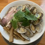 麺饗 松韻 - 【限定麺】「アサリの塩ラーメン」(大)