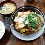 金時食堂 - 肉豆腐定食