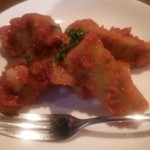 BEBE - こぼうのアラビアータ。これがポリポリカリカリと食感もいいし辛さもほどほどでいいね！