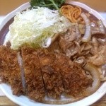 チキンカツしょうが焼き