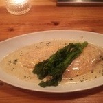 ビストロ キューブマン - オムレツ（トリュフ風味）とても美味しかった。トリュフの香りが良かったです。